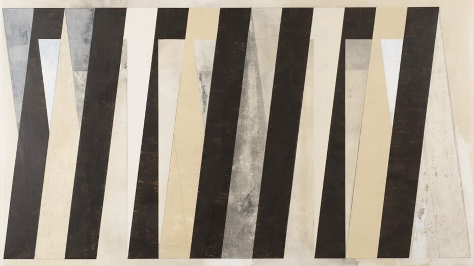 John Carter, Untitled Theme Study, 1989, Acrylic on paper, 80,7 x 110,6 cm Courtesy of the Artist and Redfern Gallery, London