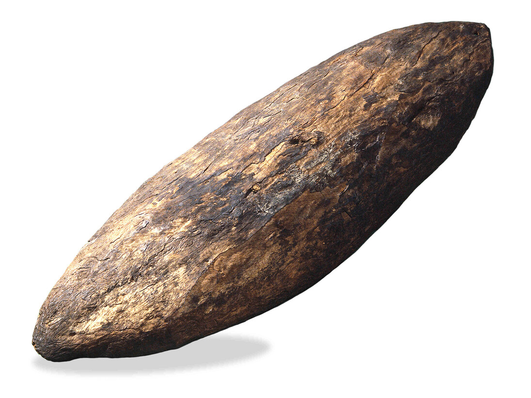 Shield collected at Botany Bay during Captain Cook's visit, 1770 © The Trustees of the British Museum