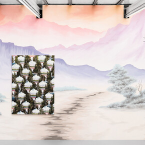 Exhibition view, «Imitation Sand», solo show by Neil Raitt.Valentin, Paris, France. 2018.© Photo: Grégory Copitet / Courtesy of the artist and Valentin, Paris