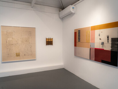 Roberto Mícoli, Minotaur, exhibition view. Courtesy of Eduardo Fernandes Gallery