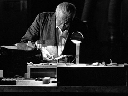 Pierluigi Ghianda al lavoro