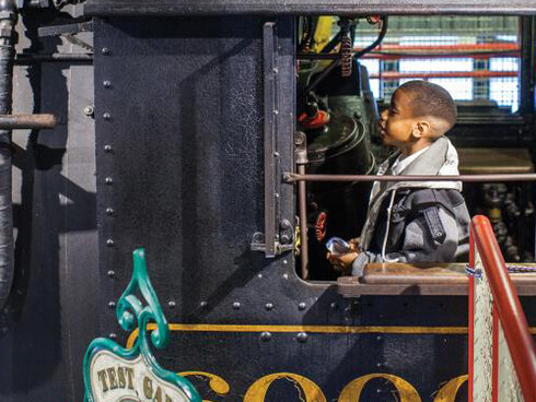 The Train Factory. Courtesy of The Franklin Institute