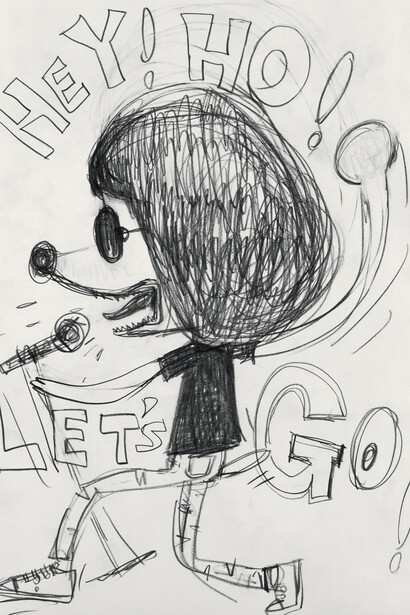 Yoshitomo Nara, Joey, 2008. Cortesía del Museo Guggenheim Bilbao