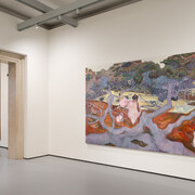 Michael Armitage, The promise of change, veduta della mostra. Cortesia di Punta della Dogana