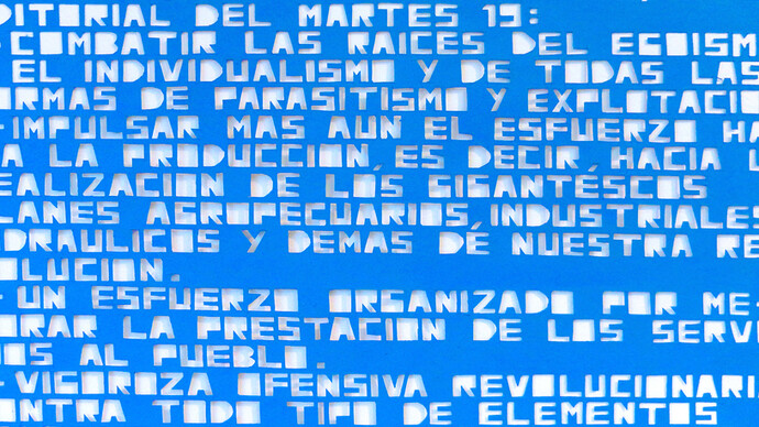 Hamlet Lavastida, For a Perfect Literature , GRAMMA (2007) Media acrylic on paper, 55 Paper Sheets, 16 x 24 inches each (detail)