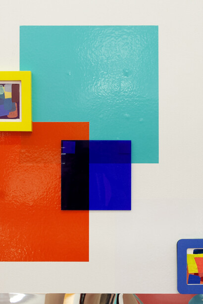 Installation view, Sharon Louden, Barriers to Entry. Courtesy of Signs and Symbols