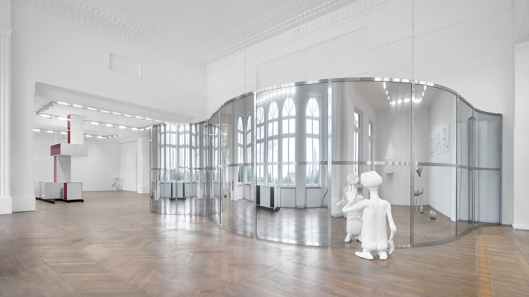 Aline Bouvy, Hot flashes, exhibition view. Courtesy of Casino Luxembourg