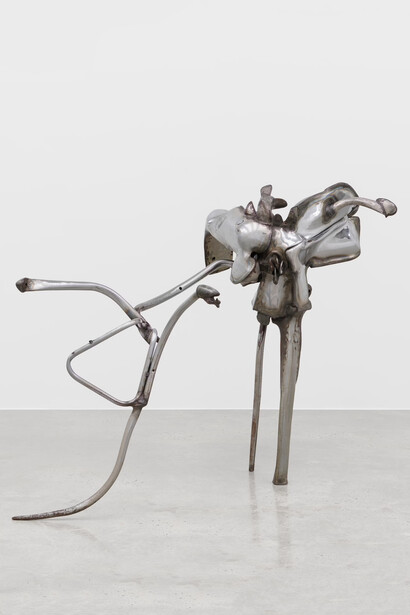 Richard Hunt, Opposed forms, 1965. Cortesía del Institute of Contemporary Art