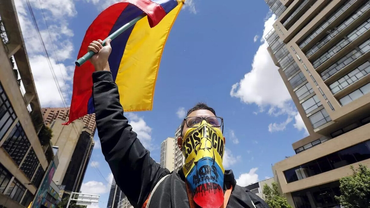 El paro que se inició en Colombia el 28 de abril sigue teñido de rabia y hastío