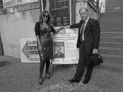 Franco di Tizio con Franca Minnucci 