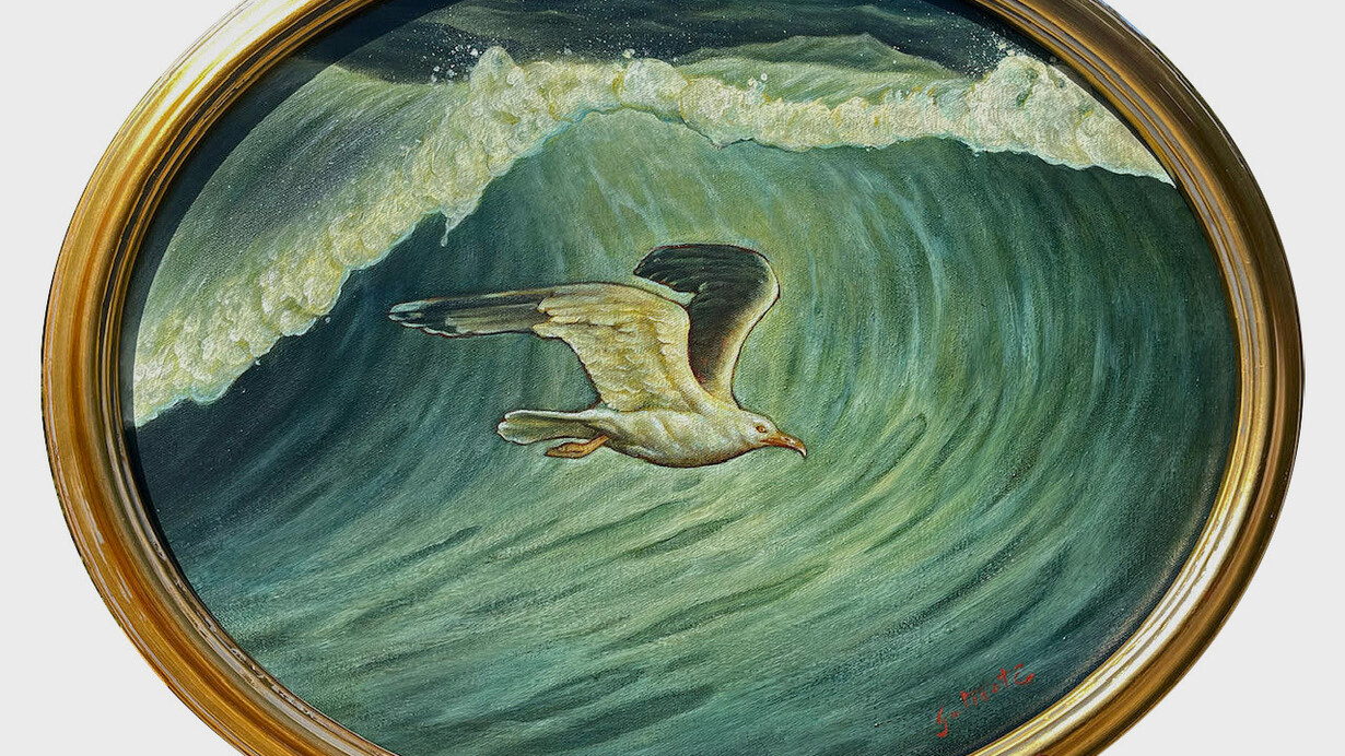 Danny Galieote, Bird n' barrel. Courtesy of JoAnne Artman Gallery 