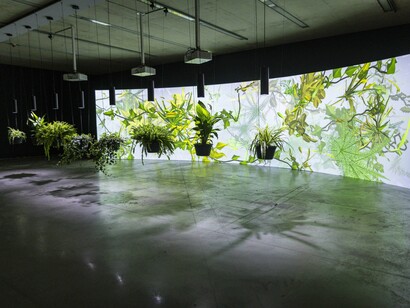 Verschiedene Künstler, Freies spiel der kräfte, ausstellungsansicht. Mit freundlicher genehmigung des Museum der Moderne