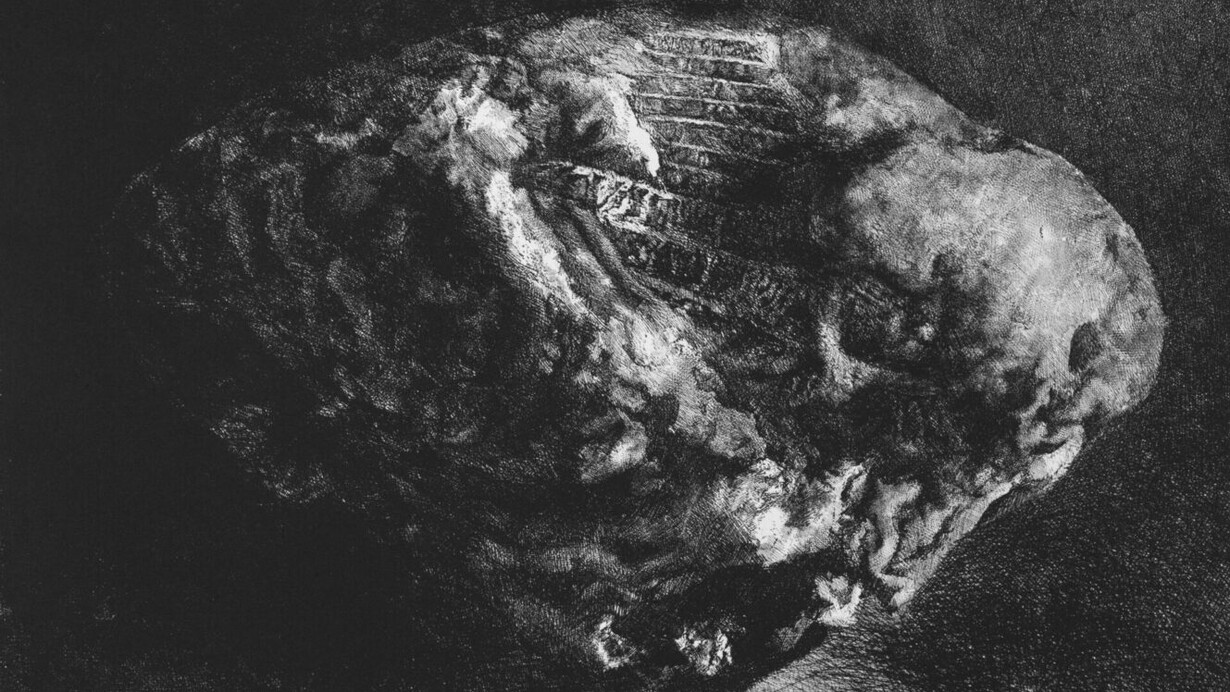 Franco Fanelli, Schliemann, 2018. Per gentile concessione del Museo della Grafica