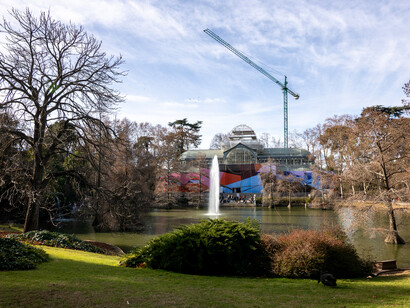 Andrea Canepa, Fardo, exhibition view. Courtesy of Museo Nacional Centro de Arte Reina Sofía