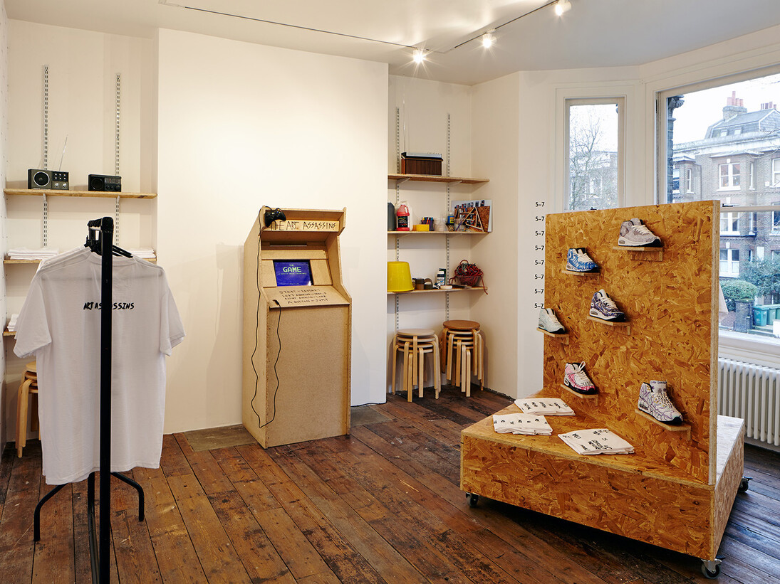 Installation view at the South London Gallery, 2014, Photo by Andy Stagg