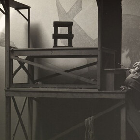 Ansel Adams, “Gottardo Piazzoni in His Studio”, 1932. Gelatin silver print, 7 x 9 in. Museum purchase, Pritzker Fund for Photography in memory of John E. Buchanan, Jr., 2012.5