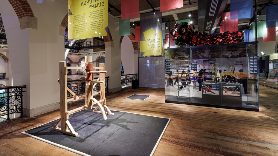 Martial arts, exhibition view. Courtesy of Wereldmuseum