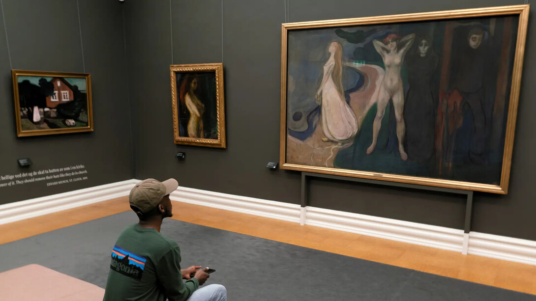 Various artists, Rasmus Meyer's collection and Edvard Munch, exhibition view. Courtesy of Kode Museums