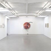 Sophie Taeuber-Arp and François Morellet, Au hasard, exhibition view. Courtesy of Kamel Mennour Gallery