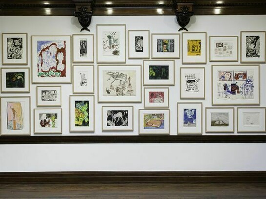 Peter Doig, Winter Garden installation views, Courtesy Michael Werner Gallery, New York and London