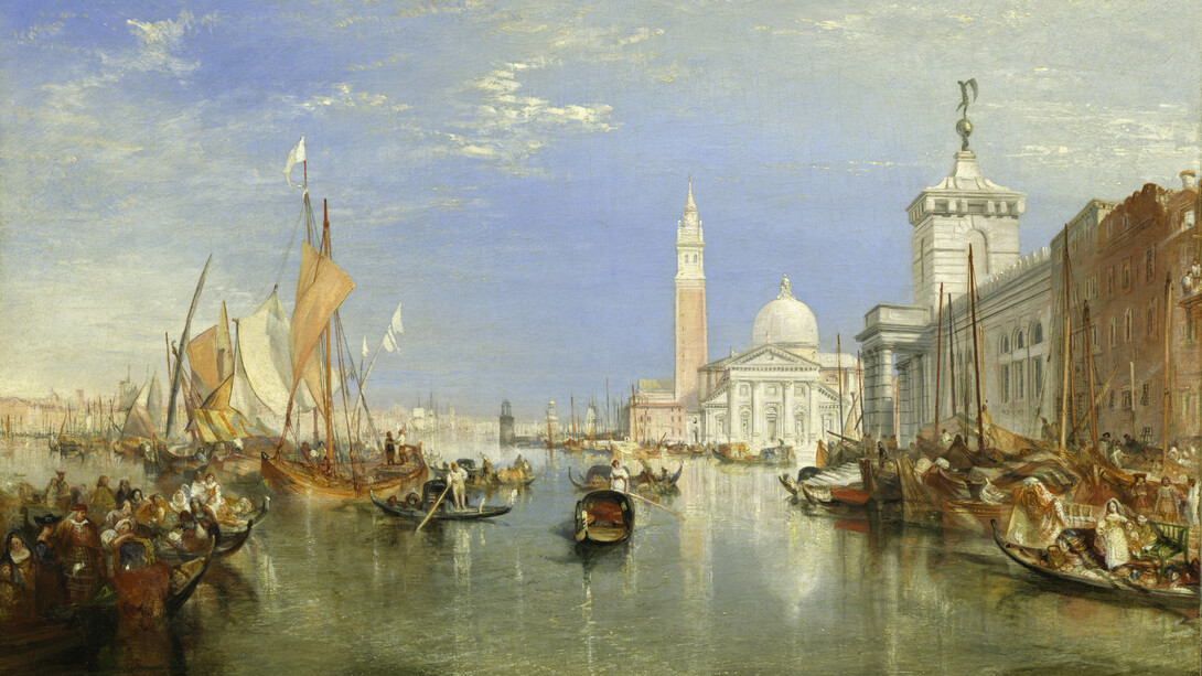 Joseph M. W. Turner, The Dogana and San Giorgio Maggiore, Venice, 1834. Courtesy of the Museo Thyssen-Bornemisza