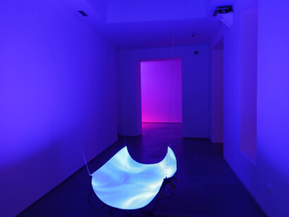 Daniel Canogar, Exhibition view. Courtesy of Galería Max Estrella