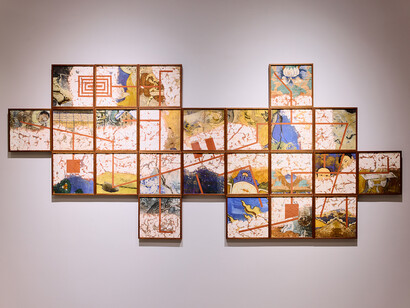 On the sweetness of the world. Contemporary indian art, exhibition view. Courtesy of the State Hermitage Museum