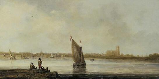 Aelbert Cuyp, View of Dordrecht, c.1647, 50,7 × 85,7 cm