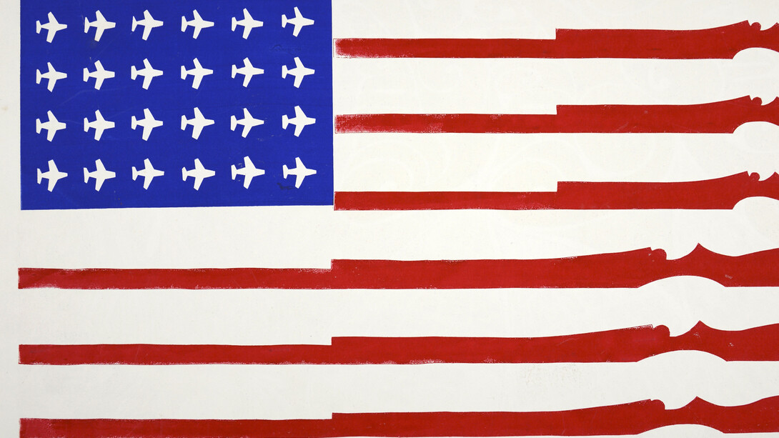 American Flag (Untitled), 1970, Courtesy Shapero Modern