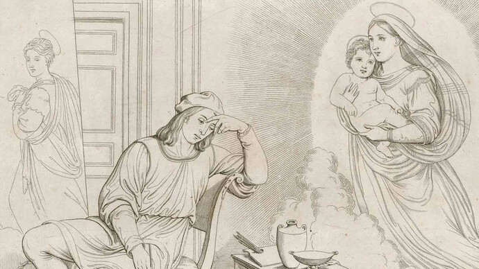 The Life of Raphael. Courtesy of Gemäldegalerie