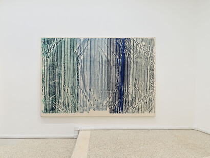 Fabian Herkenhoener, Lumpen void, veduta della mostra. Per gentile concessione di Contemporary Cluster. Foto di Roberto Apa