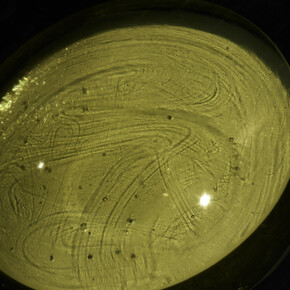 Mácula. Oscar Santillán, Exhibition view. Courtesy of MUAC