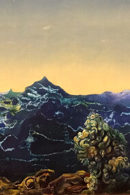 Max Ernst (1891-1976), Aux antipodes du paysage, 1936. Associé aux fondateurs du groupe dada et puis à ceux du surréalisme, sa soif insatiable de création l’a poussé bien au-delà des étiquettes collées à ses contemporains