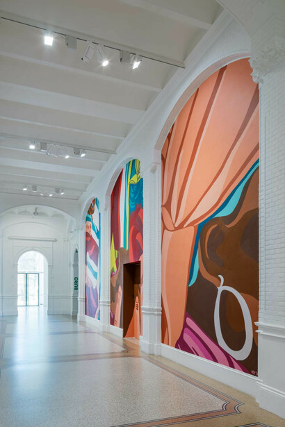 Hedy Tjin, Post/No/Bills, exhibition view. Courtesy of Stedelijk Museum
