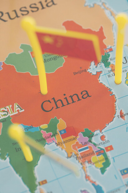 Cartina della Cina. Il presidente cinese Xi Jinping aveva chiaramente espresso il desiderio di riunificare Taiwan con la Cina nel suo discorso di fine anno, sottolineando che la riunificazione è un'inevitabilità storica