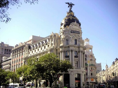 Madrid. El edificio Metrópolis