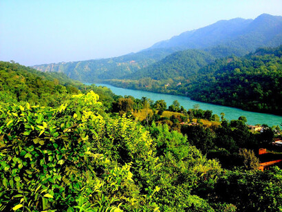 Landscape near the River Sutlej