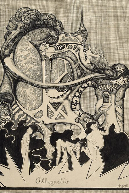Johannes Holbek, Allegretto, 1899. Museum Jorn. © Donation Jorn, Silkeborg.