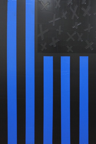 Duck Seazon (Wu-Tang), 2017, Acrylic on plastic, 122 x 91.5 cm