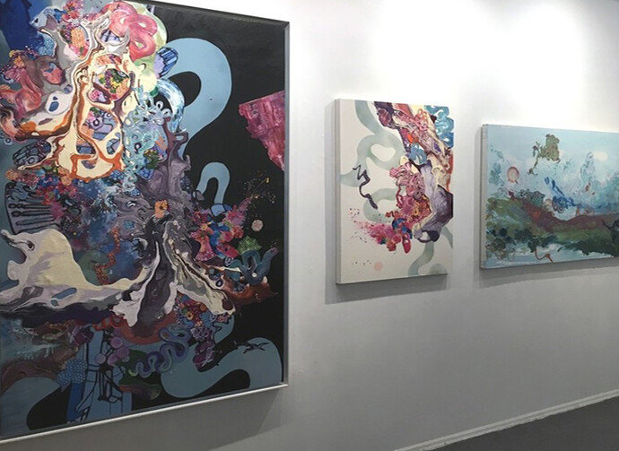 Through her Eyes, Exhibition view. Courtesy of Elisa Contemporary Art