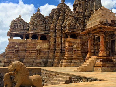 India. Templos de Khajuraho