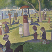 Georges Seurat, French, 1859-1891, A Sunday on La Grande Jatte — 1884, 1884/86