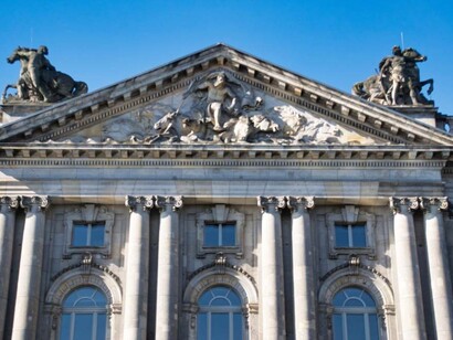 Der neue Marstall/Spreefassade