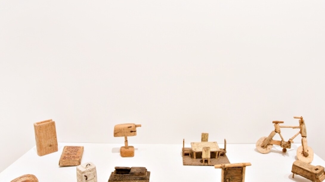 John Byam. Unearthed, exhibition view. Courtesy of Andrew Edlin Gallery