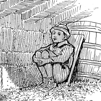 Carlo Collodi, Le avventure di Pinocchio, Immagine del capitolo 30