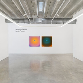 Osamu Kobayashi, Jungle politics, exhibition view. Courtesy of Mindy Solomon Gallery