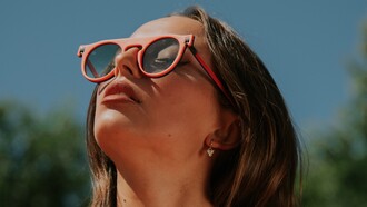 Occhiali da sole Face-off Reverso Blue Red reversibili