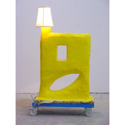 David Ben White, Fabrication of Pleasure 37,
2014, Mixed media, 111 x 62 x 27 cm © David Ben White. Courtesy the artist and l’étrangère