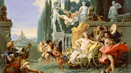 Il Trionfo di Flora, opera di Giovanni Battista Tiepolo