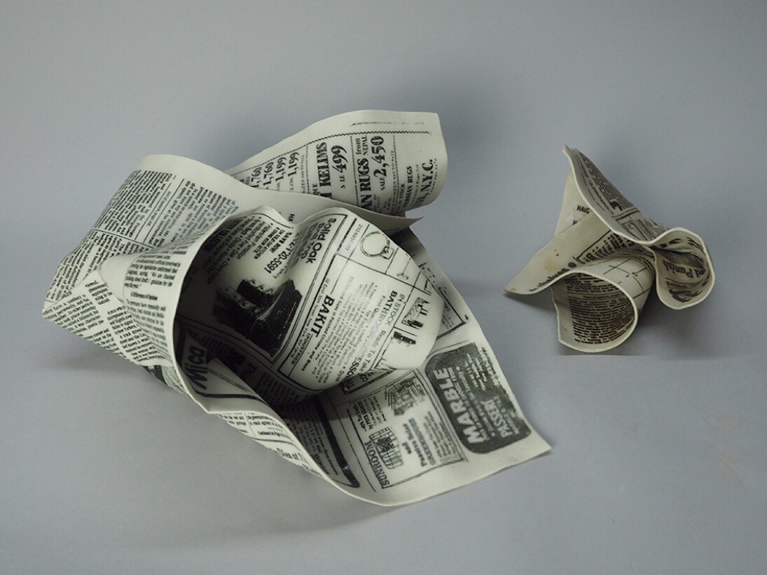 Kimiyo Mishima, The New York Times, Wednesday, April 7th, 1982, 1982. Courtesy of Dai Ichi Arts